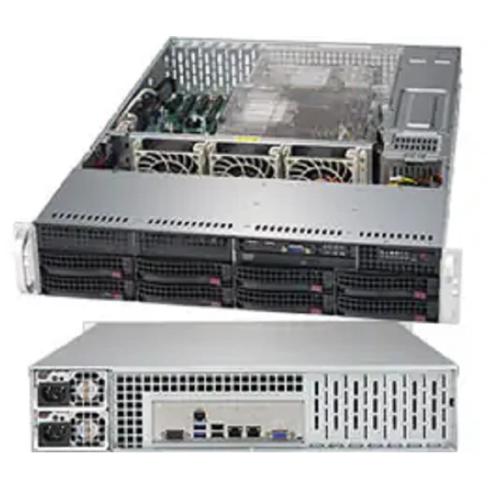 Supermicro 0000002332 (2U/6029P-TRT/2x6230R/128Gb/9361-8i+5x480GB+2x1200GB/2x1GbE/2PSU/RMKit)
