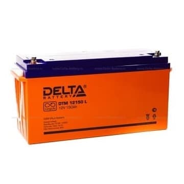 Delta DTM 12150 L (150 А\ч, 12В) свинцово- кислотный аккумулятор