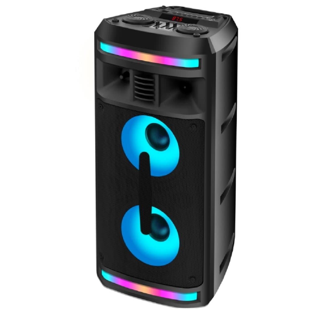 Мидисистема Ginzzu GM-208 черный 50Вт FM USB BT micro SD