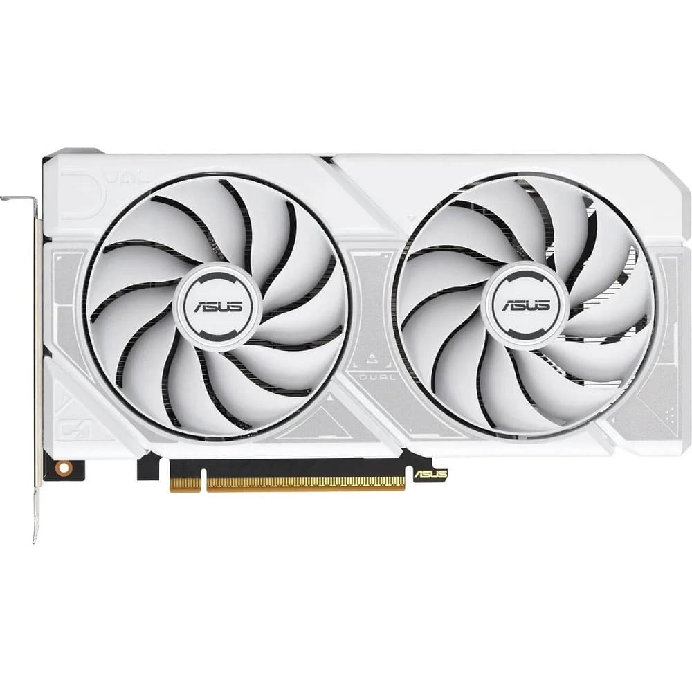 Видеокарта ASUS GeForce RTX5060 8Gb DDR7 128 bit 3*DP/HDMI 2FAN (DUAL-RTX5060-O8G-WHITE) RTL