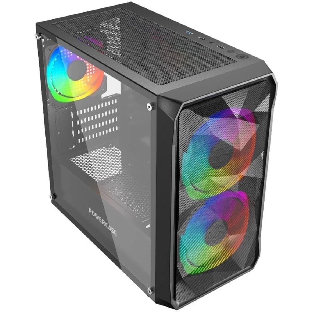 Корпус Powercase Mistral Micro A3B ARGB V2 Black