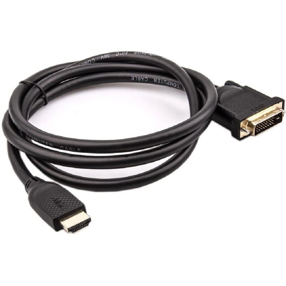 VCOM CG484G-1.5M Кабель HDMI AM/DVI(24+1)M, 1.5м, CU, 1080P@60Hz, VCOM <CG484G-1.5M>