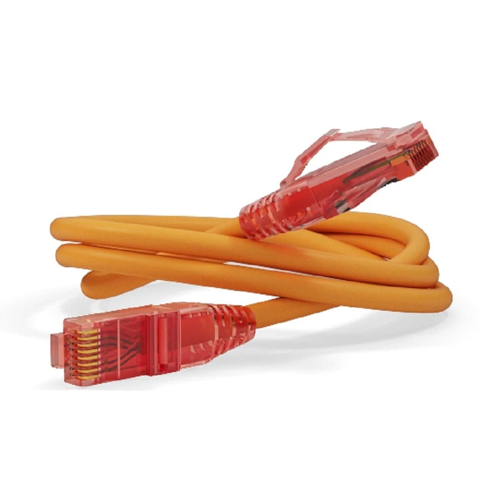 Hyperline PC-LPM-UTP-RJ45-RJ45-C5e-2M-LSZH-OR Патч-корд U/UTP, Cat.5e, LSZH, 2 м, оранжевый