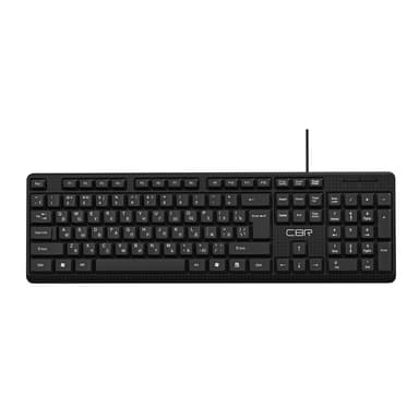 Повреждение упаковки CBR KB 111 Carbon USB, Клавиатура 104 кл., офисн., 1,5 м, поверхность под карбон