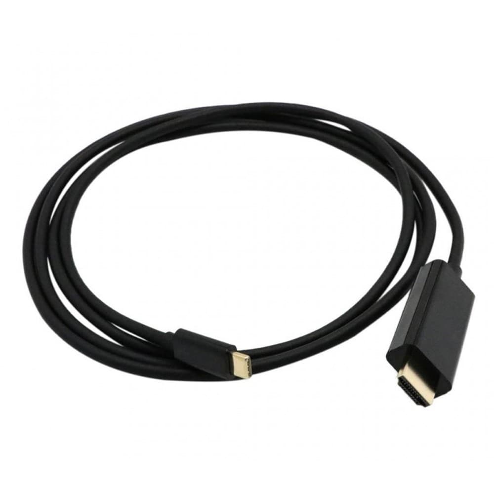ORIENT Кабель-адаптер C726, USB3.1 Type-C (DisplayPort Alt mode) -> HDMI M, 4K@30Hz, длина 1.8 метра, чёрный