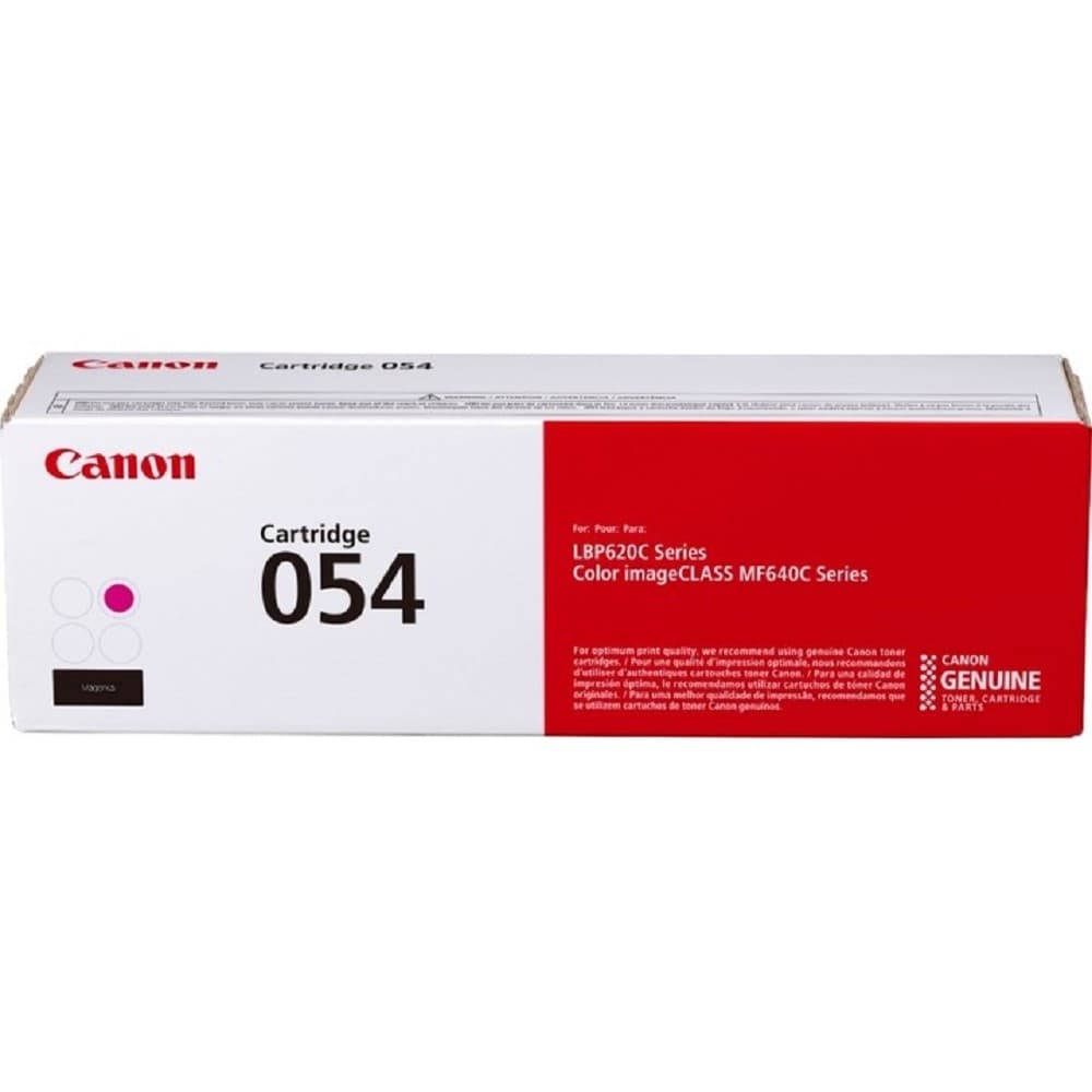 Canon Cartridge 054 M 3022C002 Тонер-картридж для Canon MF645Cx/MF643Cdw/MF641Cw, LBP621/623 (1 200 стр.) пурпурный (GR)