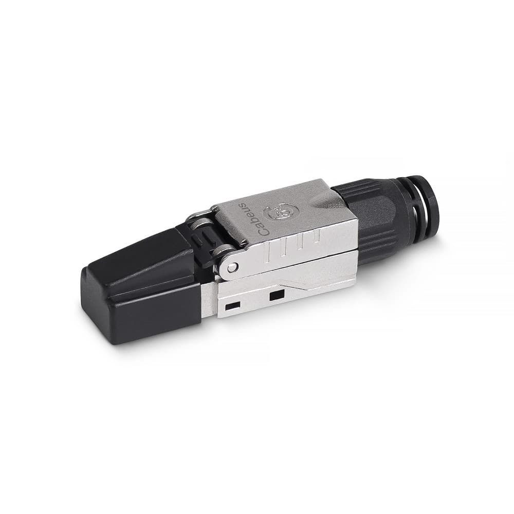 Коннектор RJ45 8P8C Cat.6 Cabeus 8P8C-SH-C6-TWP-F экранированный