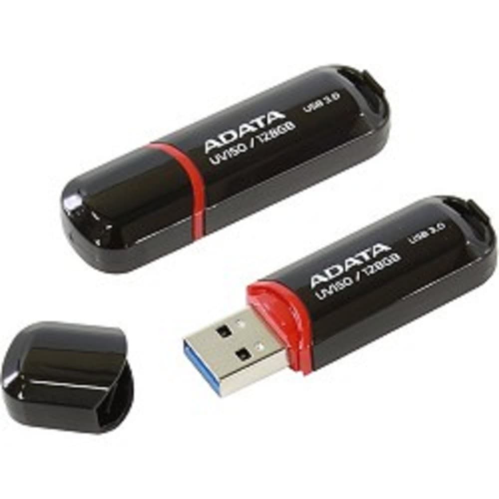 A-DATA Flash Drive 128Gb UV150 AUV150-128G-RBK
