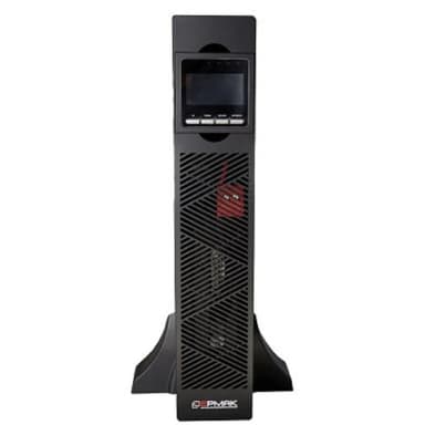 Ермак ИБП Онлайн стоечный 2U, 1500 ВА/1500 Вт, 8xIEC C13, EPO, USB, RS-232, 3х9Ач (СБП ЕРМАК 220-220.1.5-96-Р)