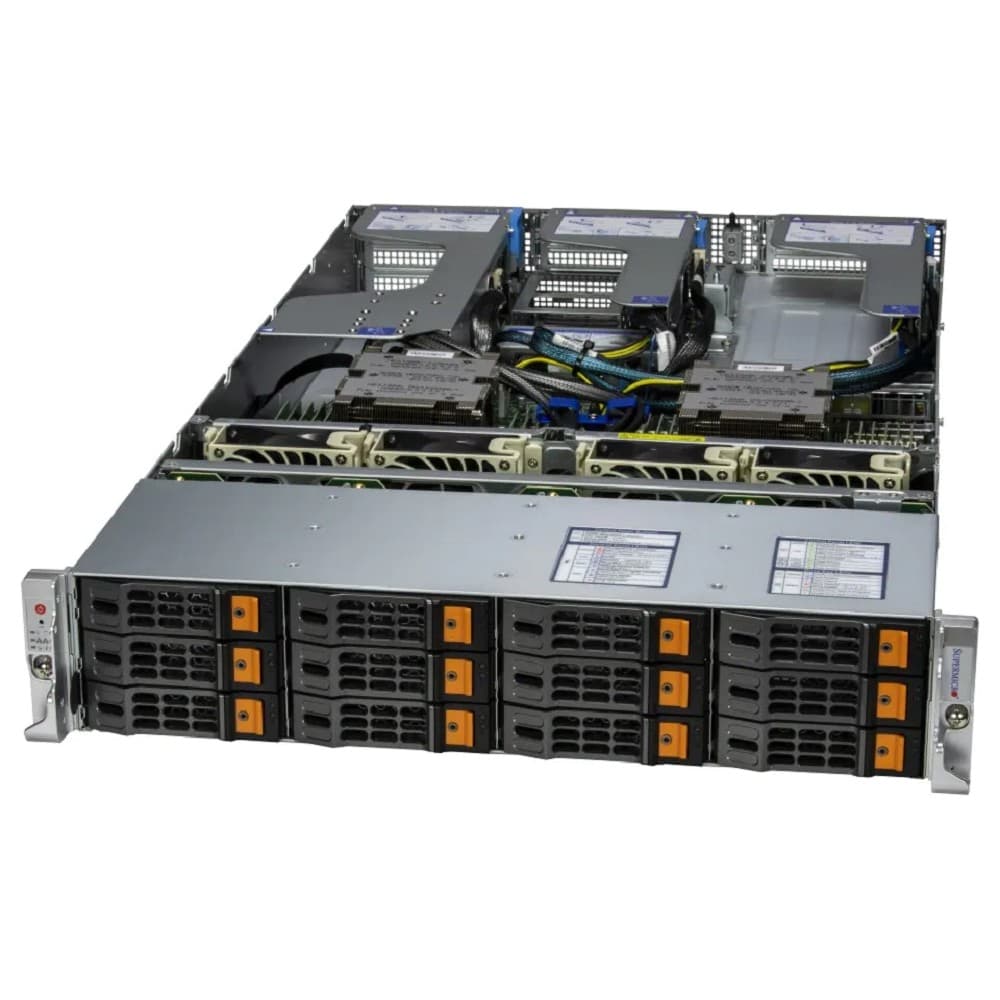 Серверная платформа / 7SM-AS-2025HS-TNR / H13DSH, CSE-HS829-R1K63P,RoHS