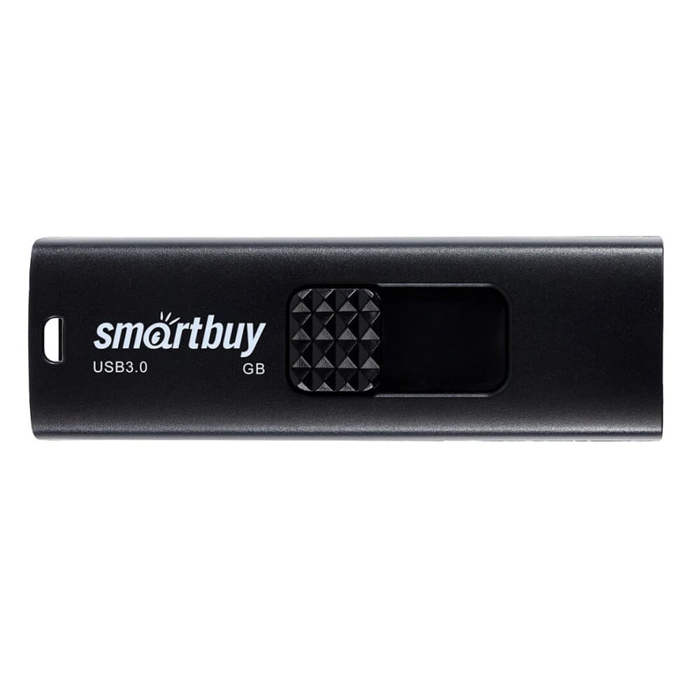 Smartbuy USB Drive 16GB Fashion Black 3.0/3.1(SB016GB3FSK)