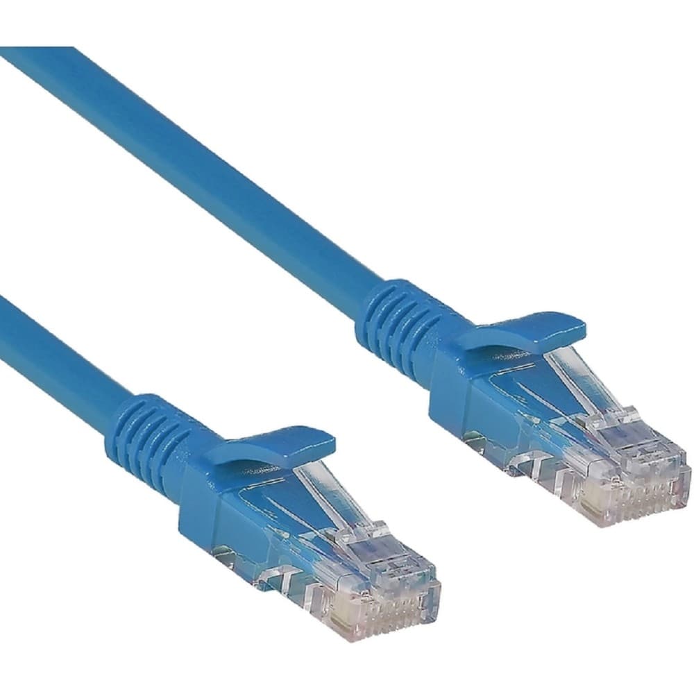 Exegate EX282030RUS Патч-корд UTP-RJ45-RJ45-C6-2M-BL, UTP, cat.6, 2м, синий