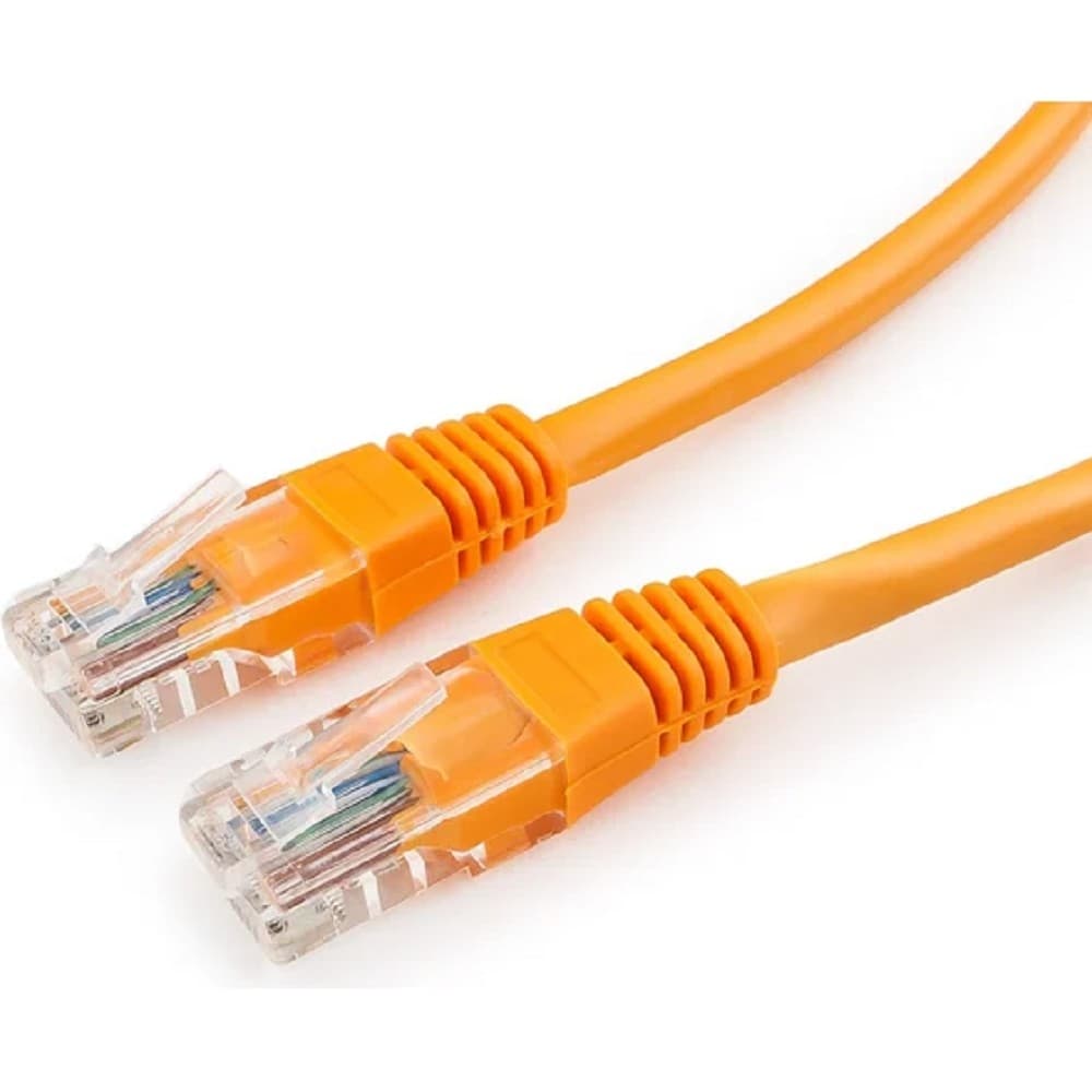 Патч-корд UTP Cablexpert PP12-1.1.5M/O кат.5e, 1.5 м, литой, многожильный (оранжевый)