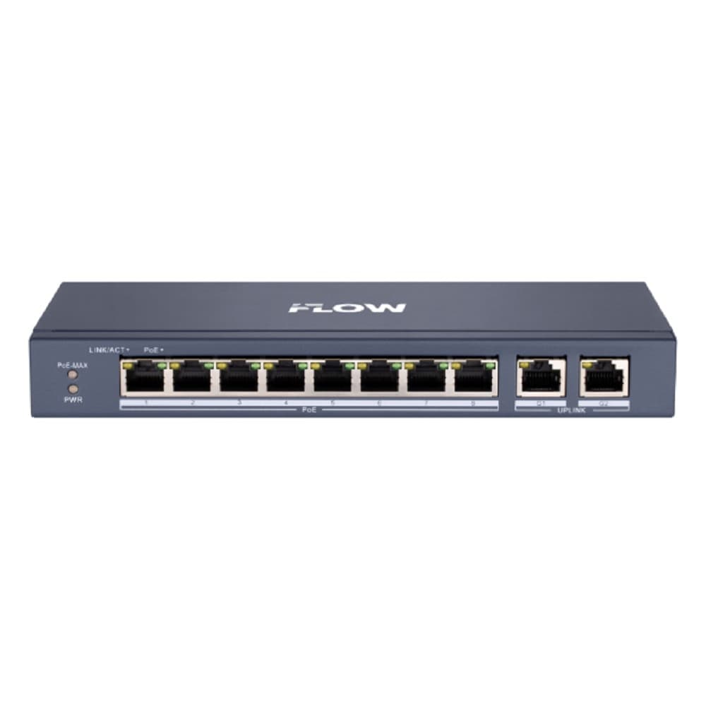 Коммутатор 8PORT 10/100M POE F-SW-EU410POE-V/L IFLOW