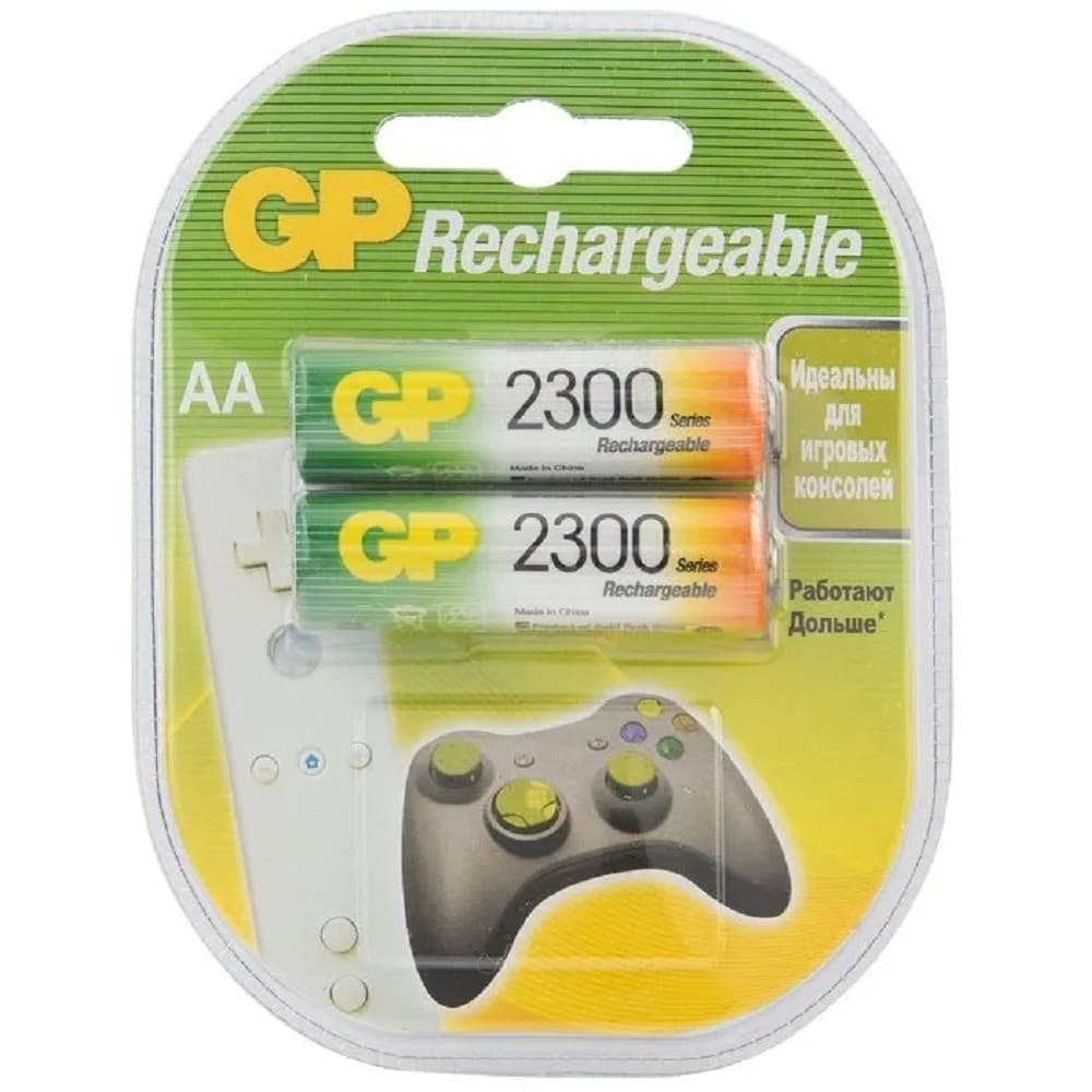 GP 230AAHC-2DECRC2 20/200 (2 шт. в уп-ке) аккумулятор