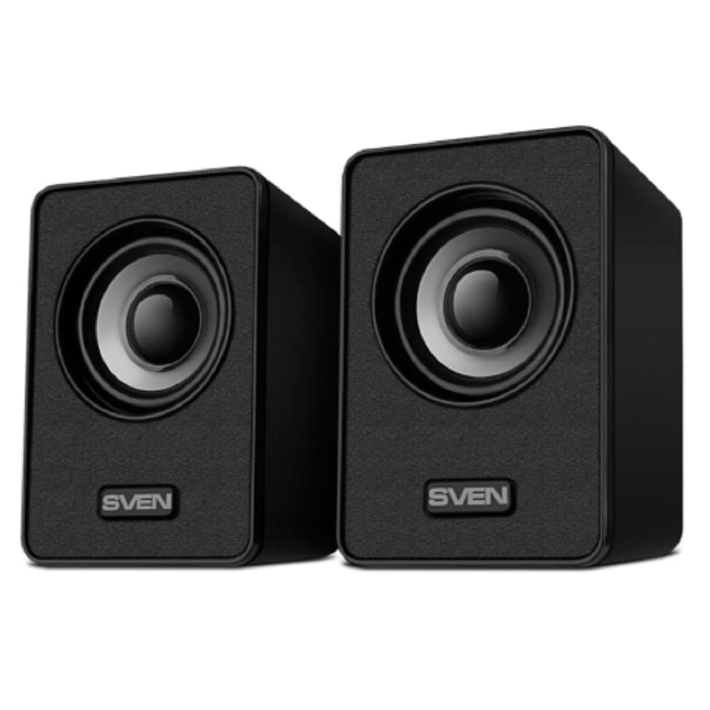 SVEN 135, чёрный, USB, акустическая система 2.0, мощность 2x3 Вт(RMS)