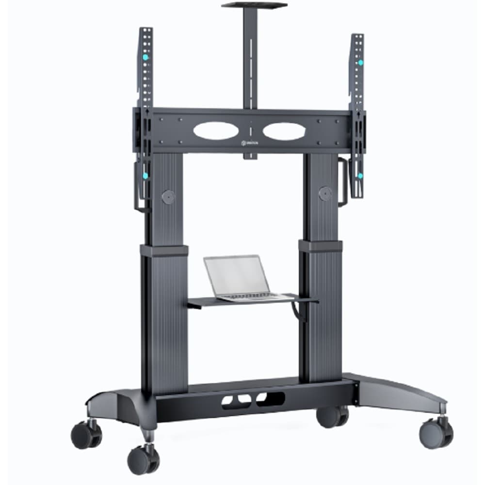 ONKRON TS2821 мобильная стойка для ТВ 70"-110", макс 145 кг, чёрная