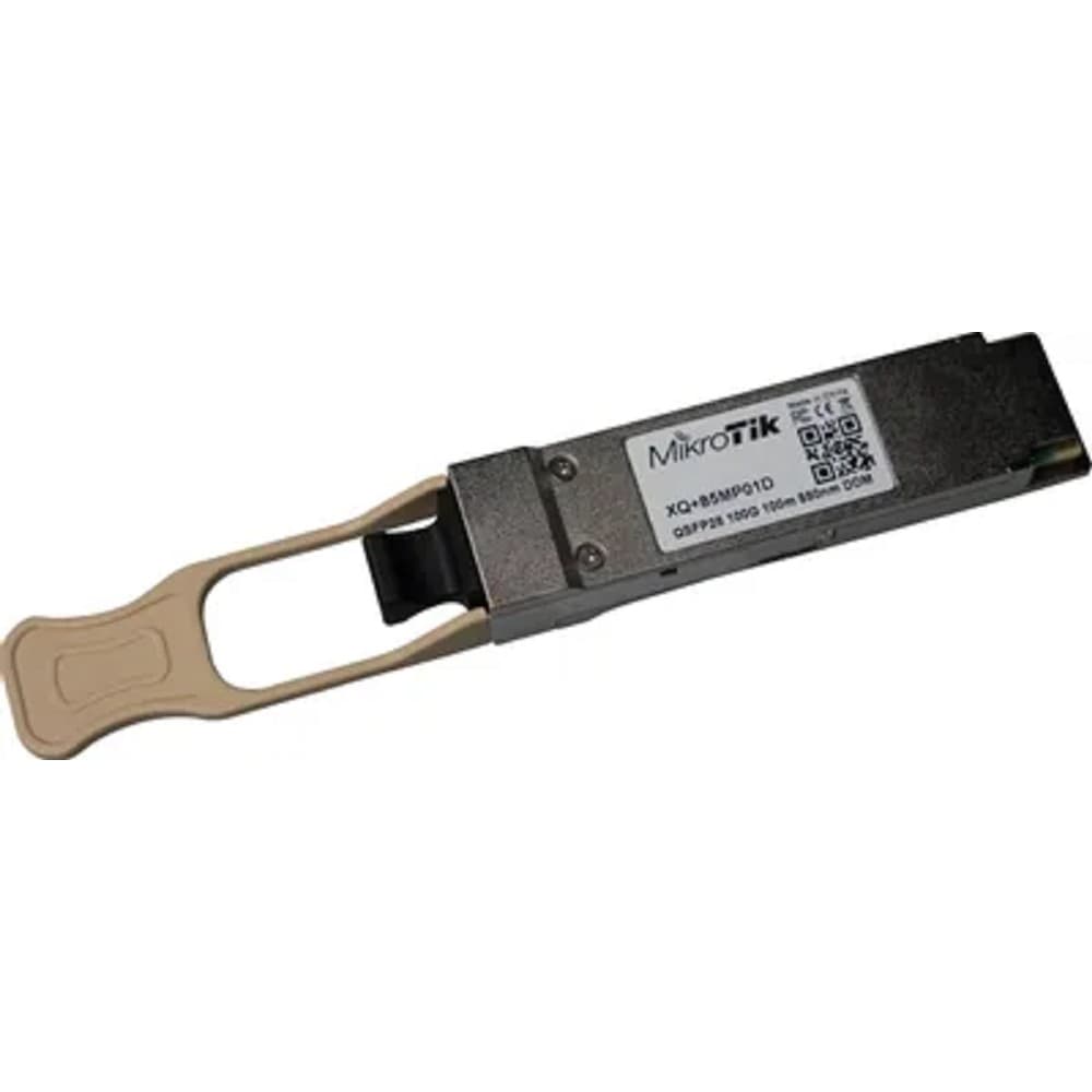 MikroTik XQ+85MP01D 40/100 Gigabit QSFP28 module for distances up to 100m