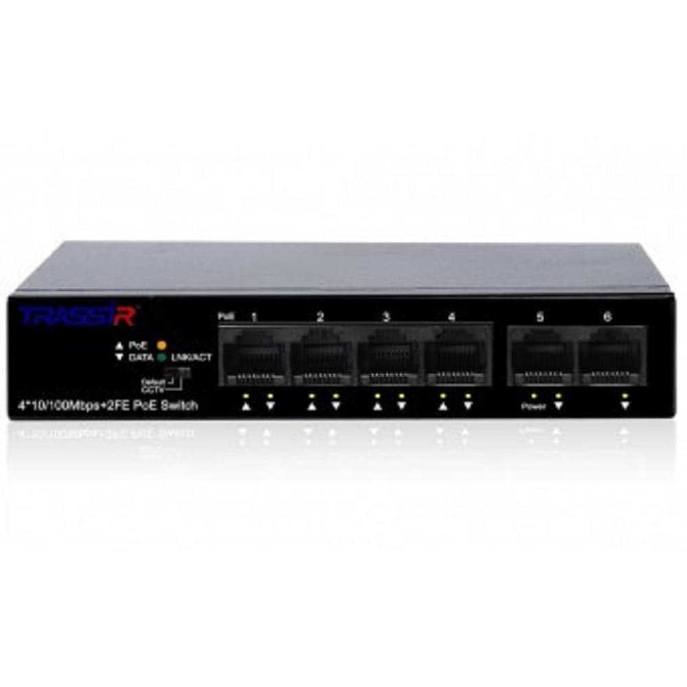 TRASSIR TR-NS1106-60-4POE РоЕ-коммутатор