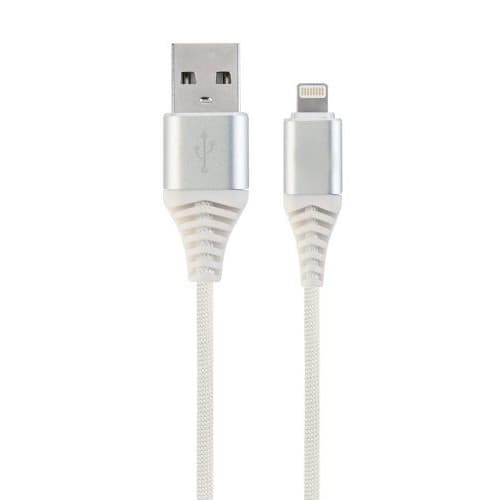 Кабель USB - Lightning, 1м, Filum FL-CPro-U2-AM-LM-1M-W1