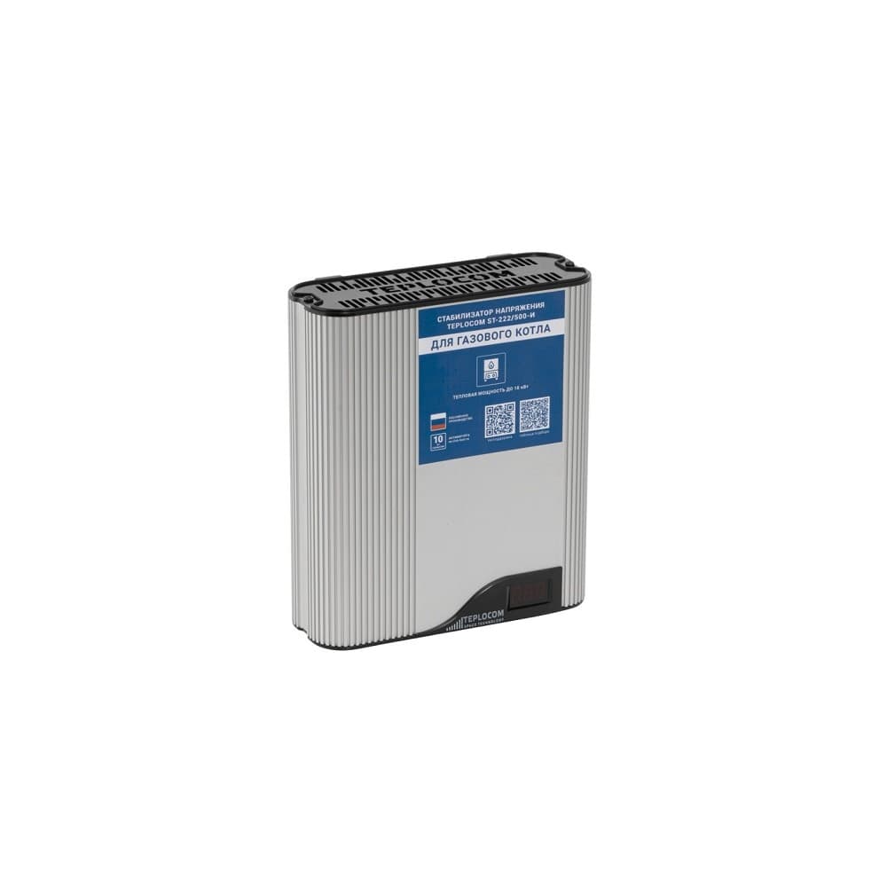 Бастион Teplocom ST-222/500-И стабилизатор сетевого напряжения 220В, 222ВА,U вх.145-260В,индикация