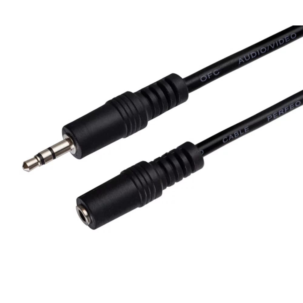 PERFEO Кабель Jack 3.5 мм вилка - Jack 3.5 мм розетка, длина 10 м. (J2204)