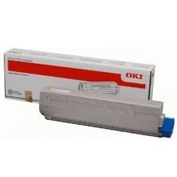 OKI 44844625 Тонер-картридж, Yellow {C822, (7300стр.)}