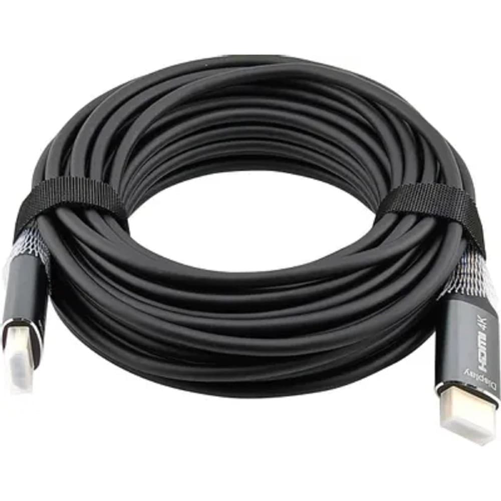 Кабель аудио-видео Cactus CS-HDMI-AOC-2-50 HDMI (m)/HDMI (m) 50м. позолоч.конт. черный