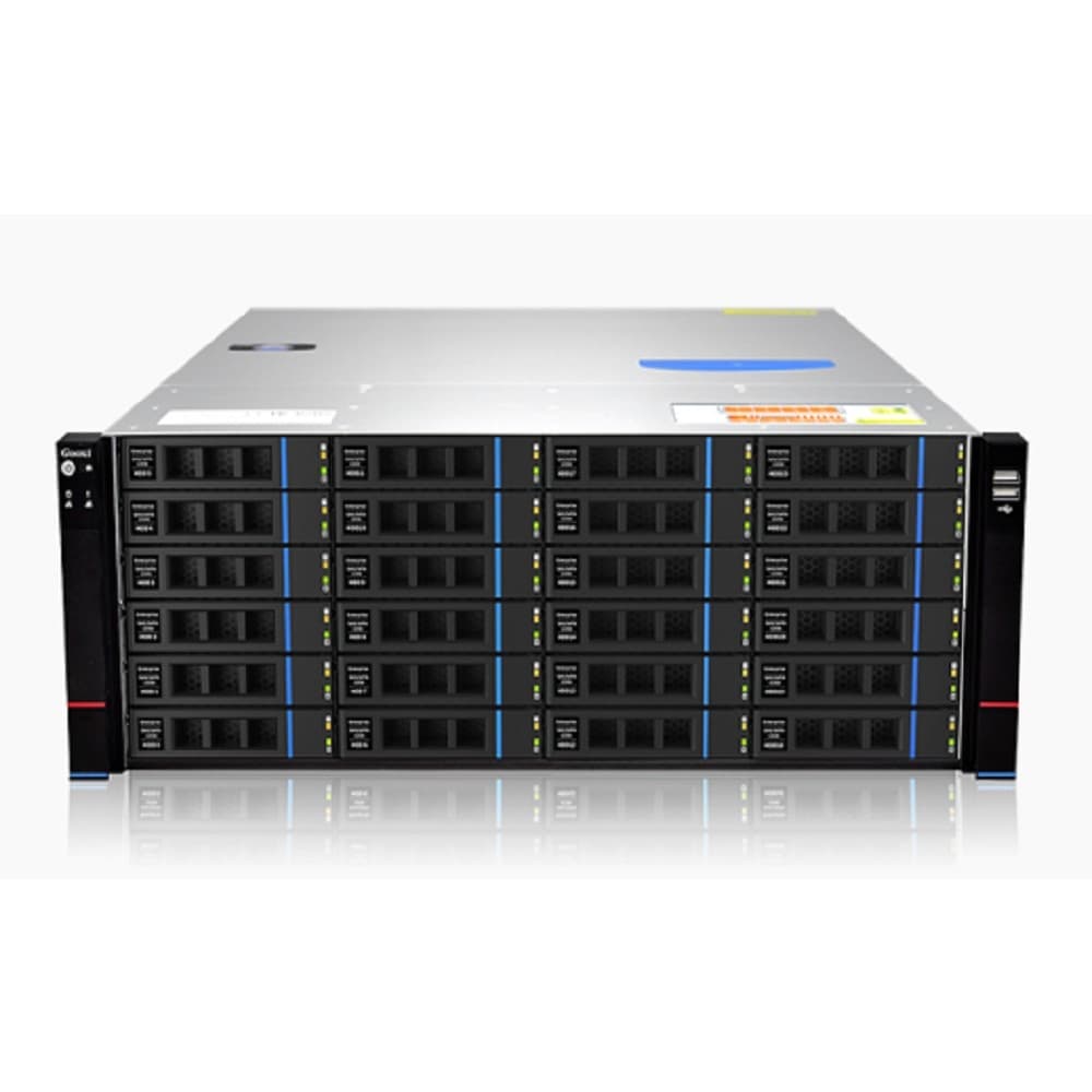 Gooxi RMC4136-670-HSE-D 4U 36x 3.5" (2.5"); 2x 2.5" rear SAS/SATA; 12Gb/s SAS expander 24+12 bay (3xSFF-8643); MB EEB/CEB/ATX/Micro ATX; 7x LP slots; 2x1300W (EU power cables), rail
