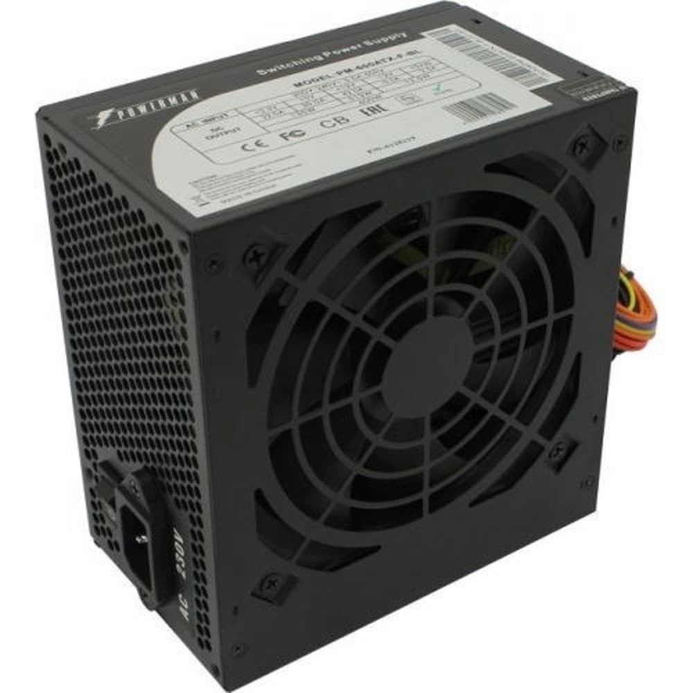 Блок питания 600W Power Man <PM-600ATX-F-BL> ATX 120mm