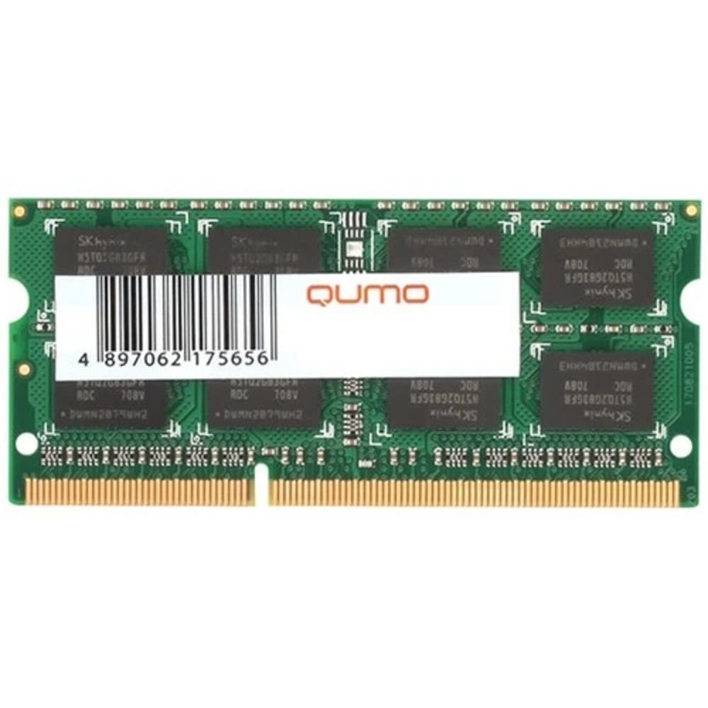 QUMO DDR3 SODIMM 4GB QUM3S-4G1333C(L)9 PC3-10600, 1333MHz