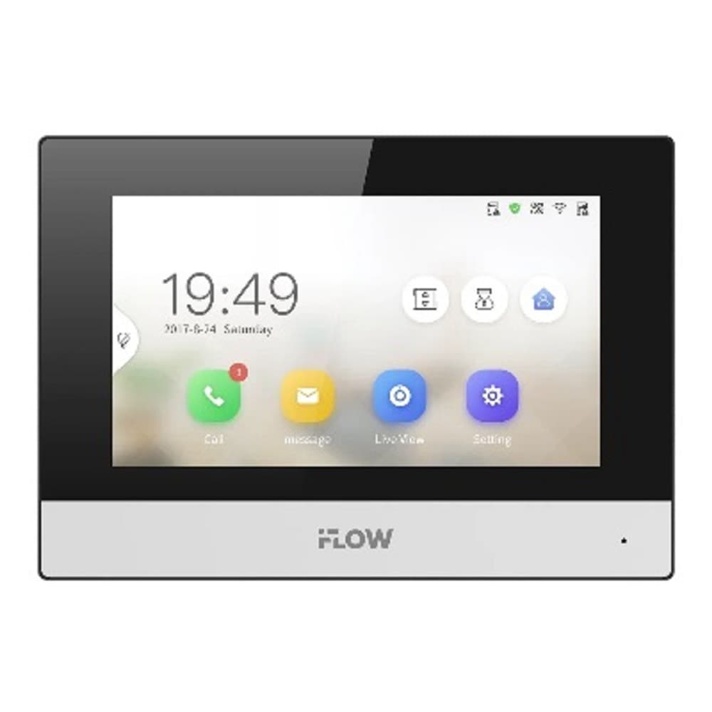 iFLOW F-VI-3442HPWE1 7“ гибридный IP видеодомофон с Wi-Fi