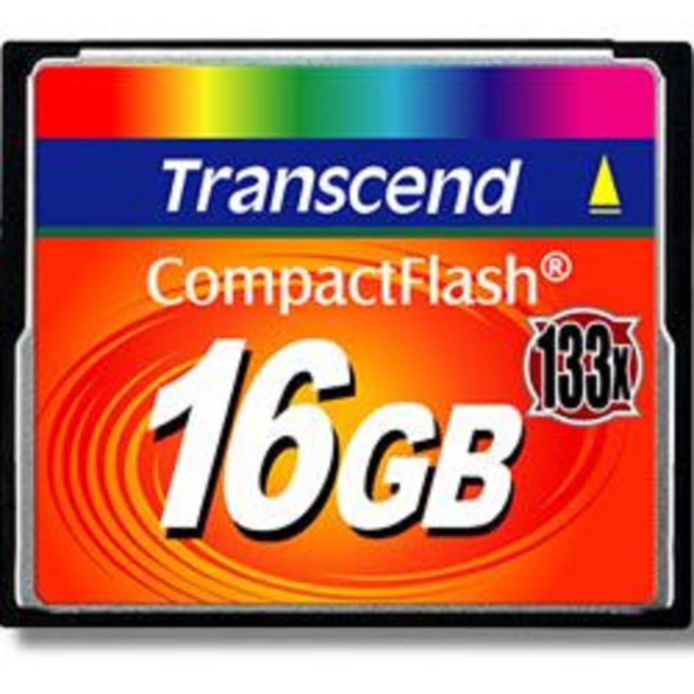 Compact Flash 16Gb Transcend (TS16GCF133) 133-x