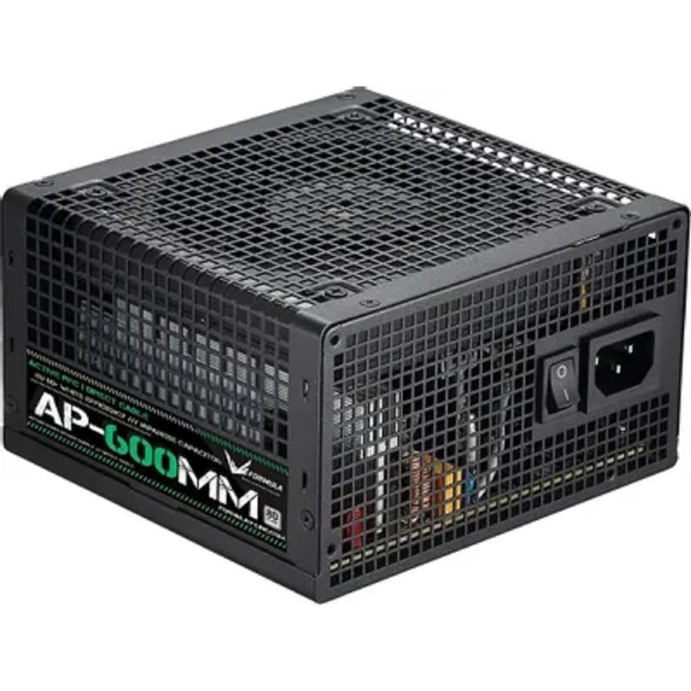 Formula ATX 600W AP-600ММ 80 PLUS WHITE (20+4pin) APFC 120mm fan 6xSATA RTL
