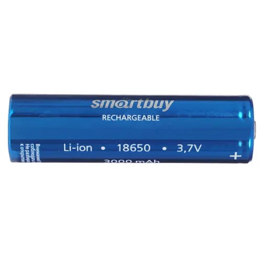 Smartbuy (SBBR-18650-1S3000) Аккумулятор Smartbuy LI18650-3000 mAh (50/400)(1шт. в уп-ке)