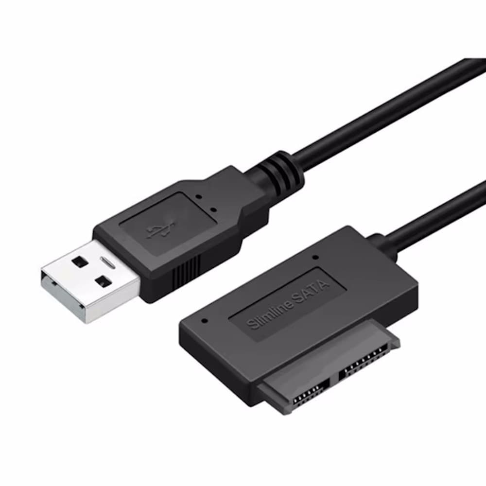 ORIENT UHD-304SL, USB 2.0 адаптер Slimline SATA для оптических приводов ноутбука, кабель подключения USB Type-A