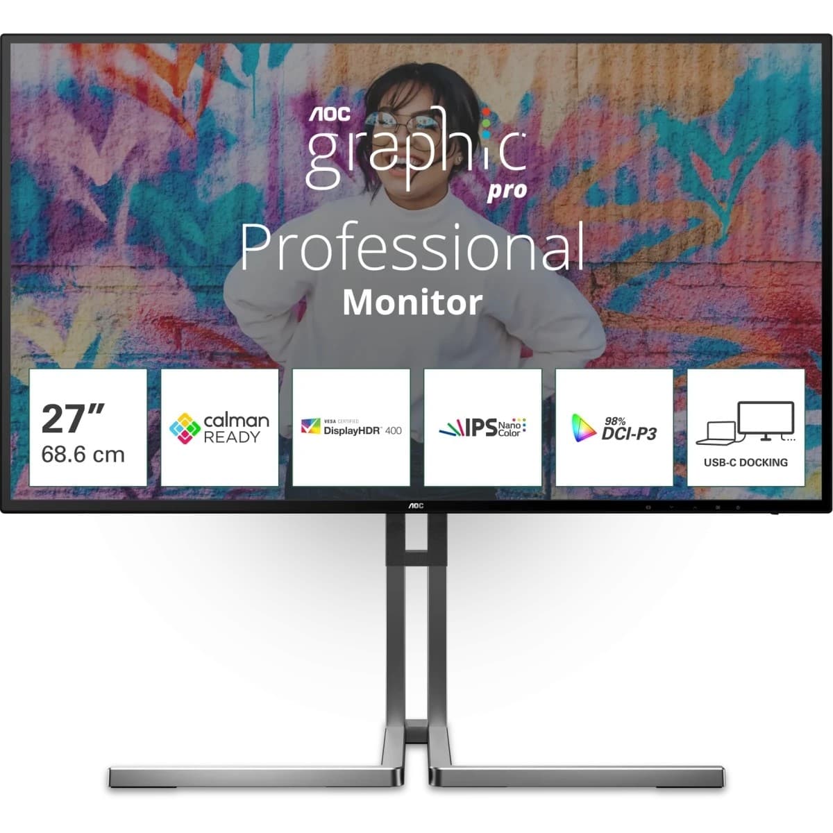 LCD AOC 27" U27U3CV