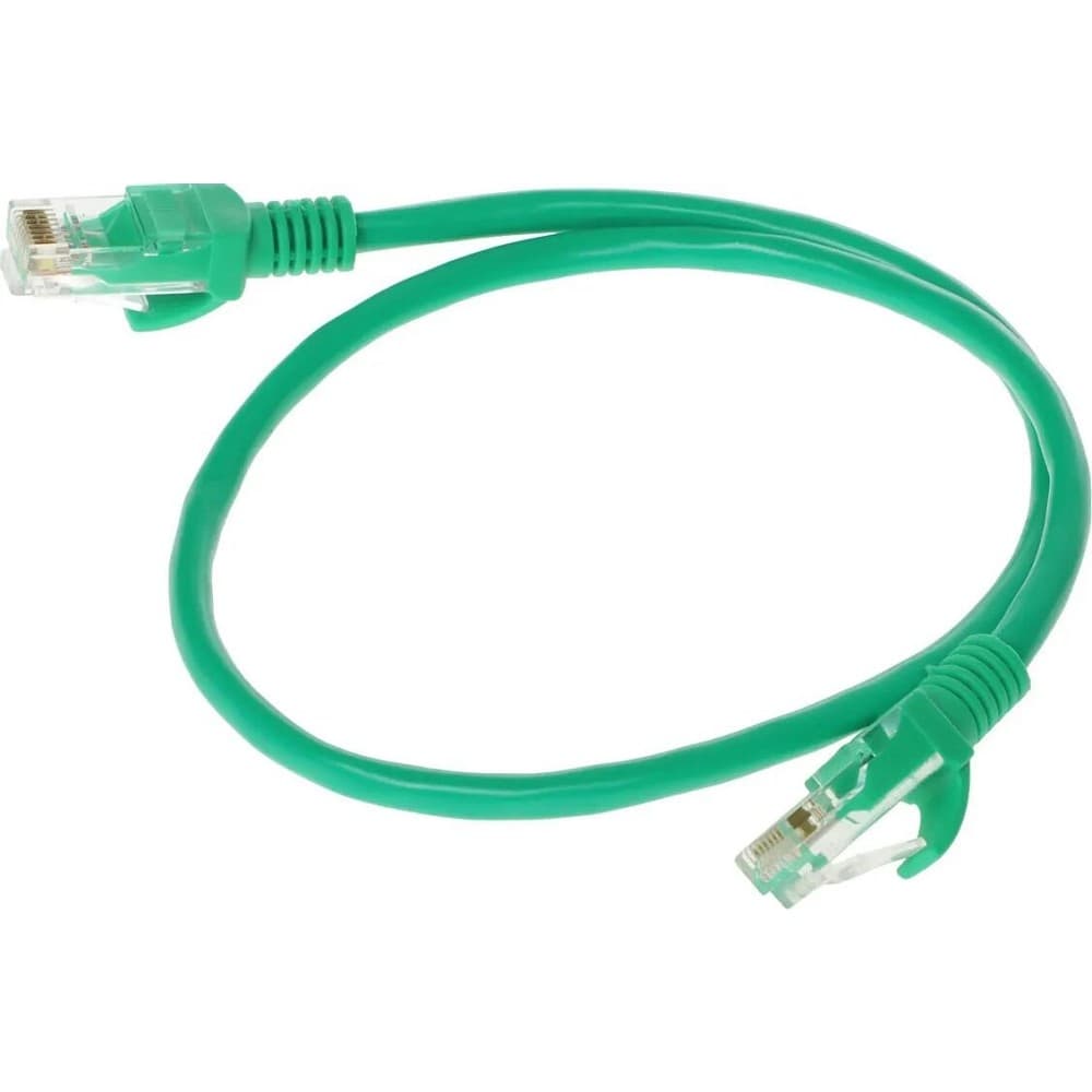 Exegate EX258383RUS Патч-корд UTP кат. 5e, 0.5м Exegate зеленый