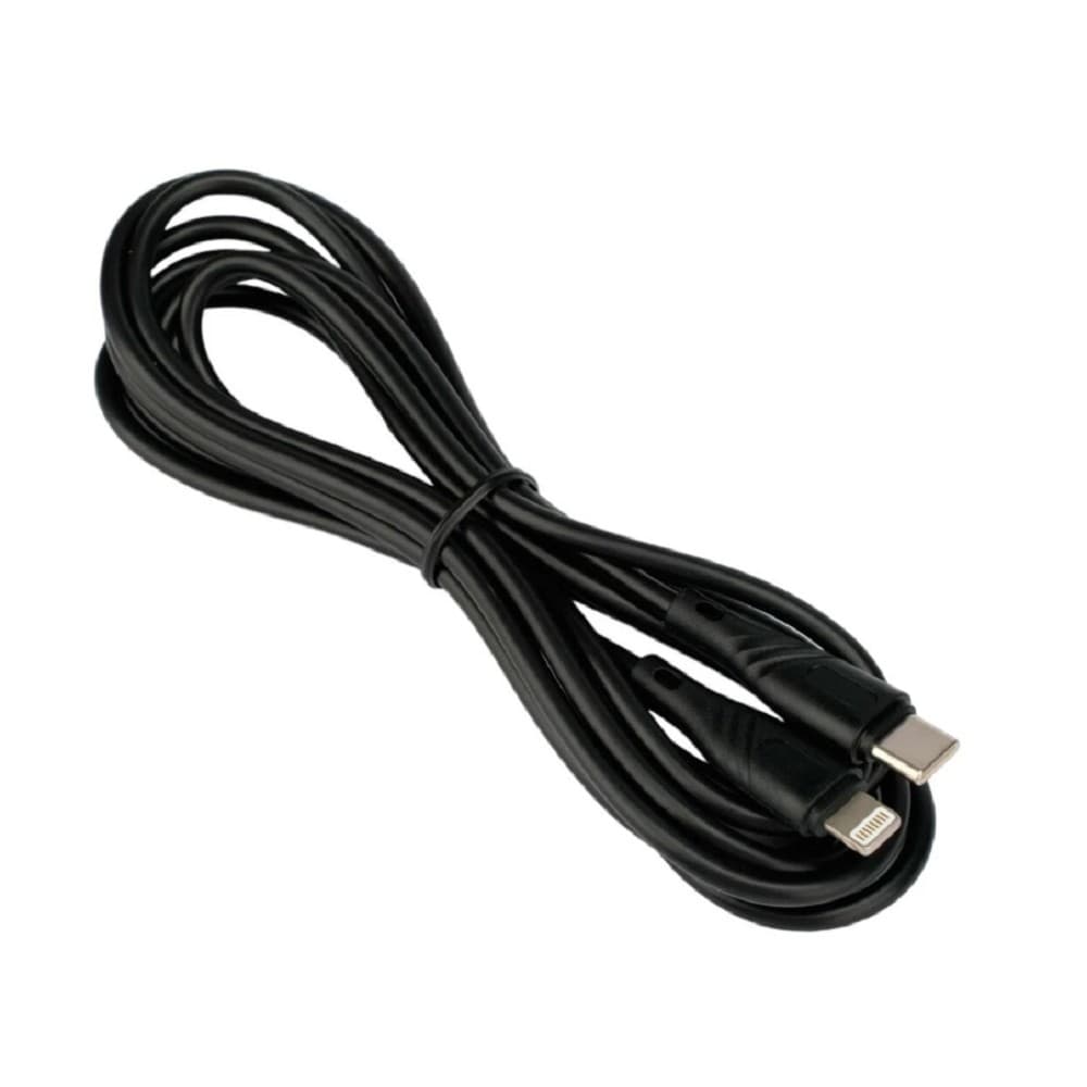 Cablexpert Кабель USB2.0 Lightning/Type-С, 2.1А, 20Вт, PD, медь, Mobile1, 2м, черный, коробка (CCB-USB2-CMAPO1-2MB)