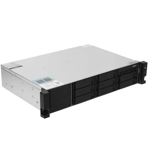 Сетевое хранилище без дисков/ SMB QNAP TS-864eU-8G NAS, 8-tray 3,5"/2,5" w/o HDD, 4-core Intel Celeron N5095 2.0-2.9 GHz, 8GB DDR4 max, 2x2.5GbE LAN, 2U Rackmount, 1x300W PSU. W/o rail kit RAIL-B02