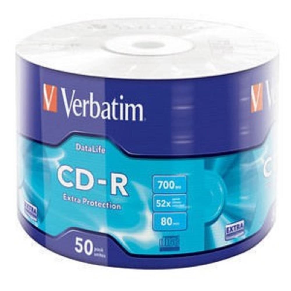 Verbatim Диски CD-R 700Mb 52x bulk (50шт)