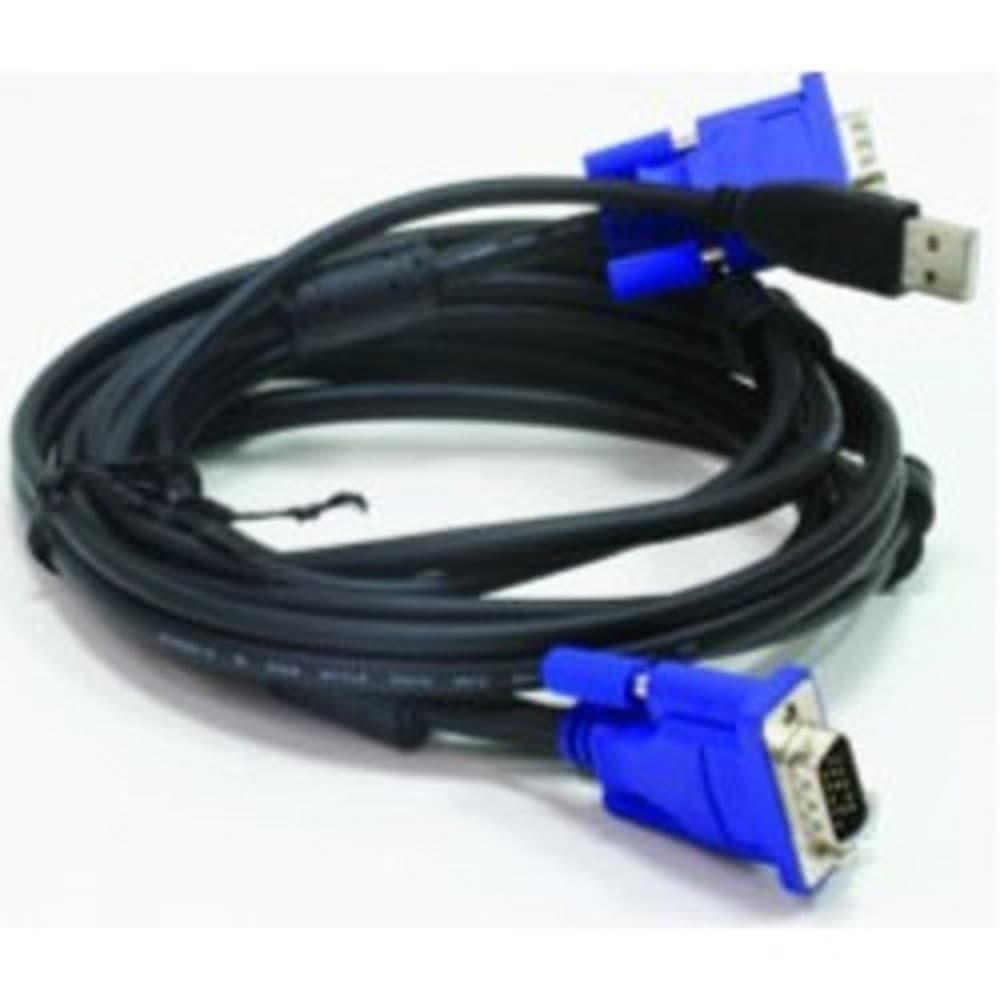 D-Link DKVM-CU/B1A Кабель KVM длиной 1,8 м с разъемами VGA и USB