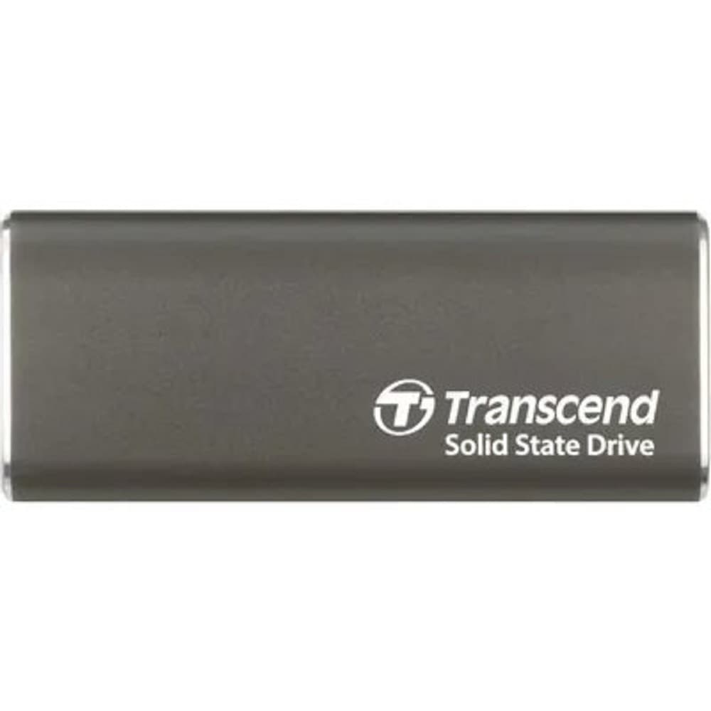 Transcend Portable SSD 500GB External SSD ESD265C, Type-C, USB 3.2 Gen2, R/W 1050/950MB/s, 81x33x7mm, два кабеля в комплекте (5 лет)