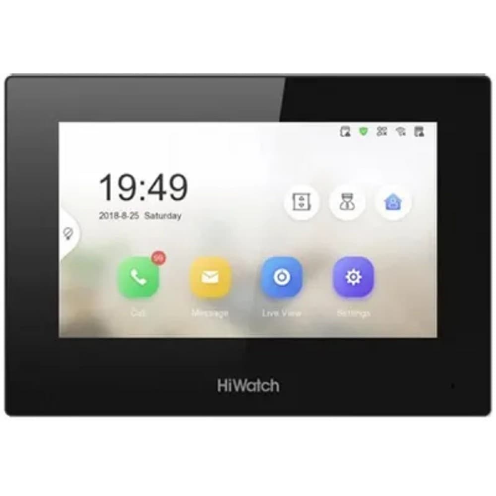 Видеодомофон HIWATCH Pro VDP-H3212WB, черный