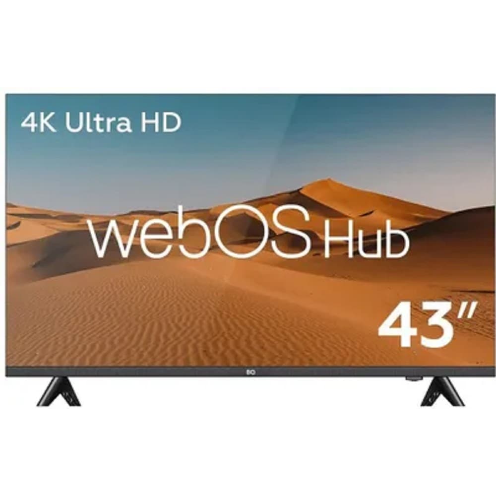 (На запчасти) Телевизор BQ 43" 43FS36B черный LED FHD 60Hz WebOS