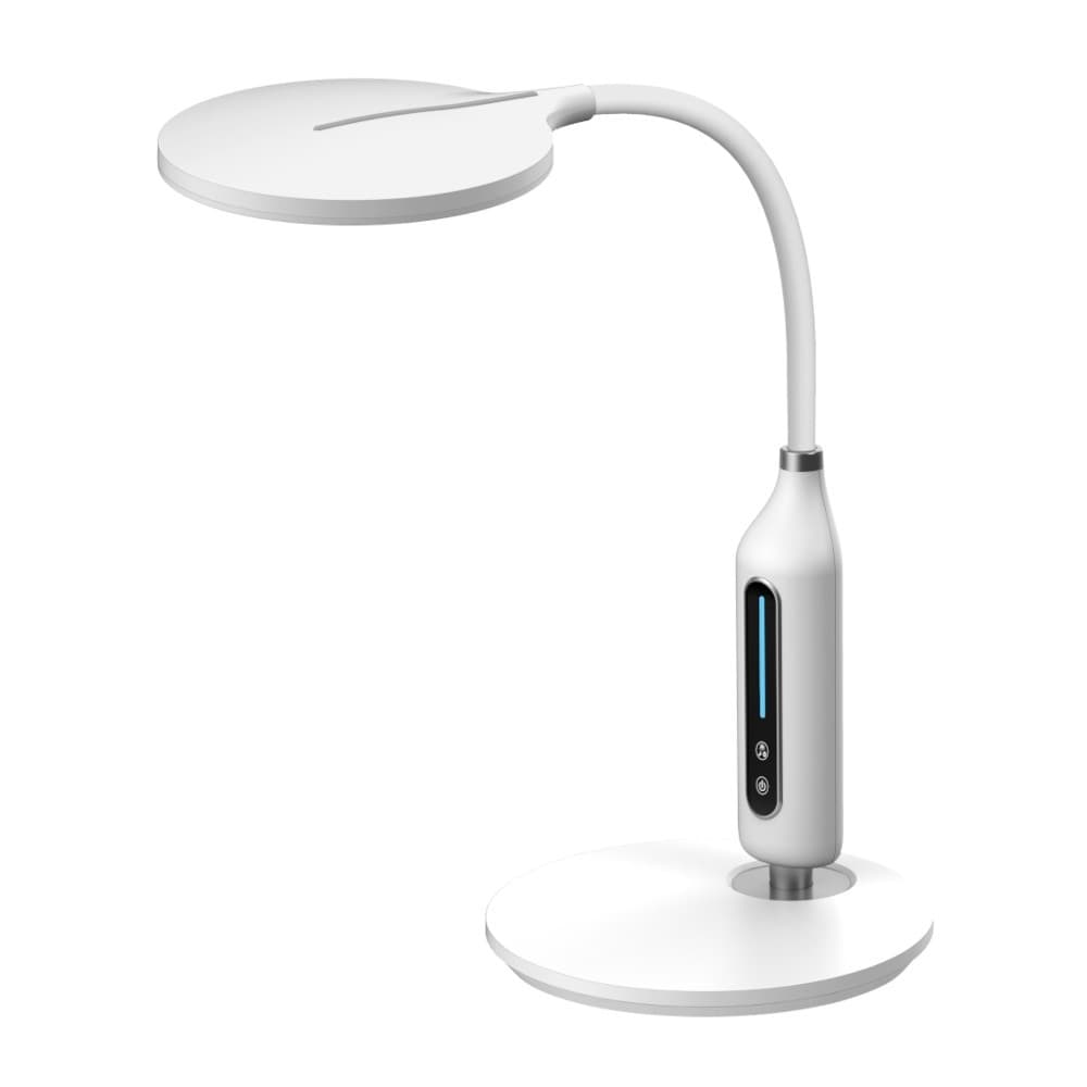 Camelion KD-862 C01 белый LED(Свет-к наст, 10Вт, 580 лм Сенсорное управление, регулировка яркости и цветовой температуры)