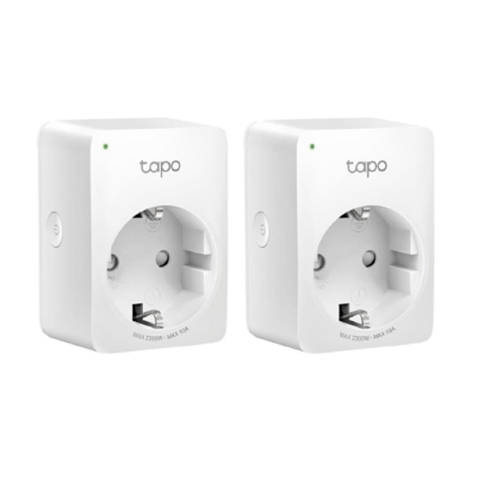 TP-Link Tapo P100(2-pack) Умная мини Wi-Fi розетка, 2 шт.