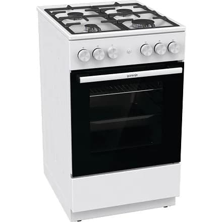 Плита/ Газовая плита, 70 л, 85х50х59.4 см, 4 конфорки, белый цвет