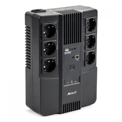 ИБП Бастион SKAT-UPS 600-AI-IN-1x7