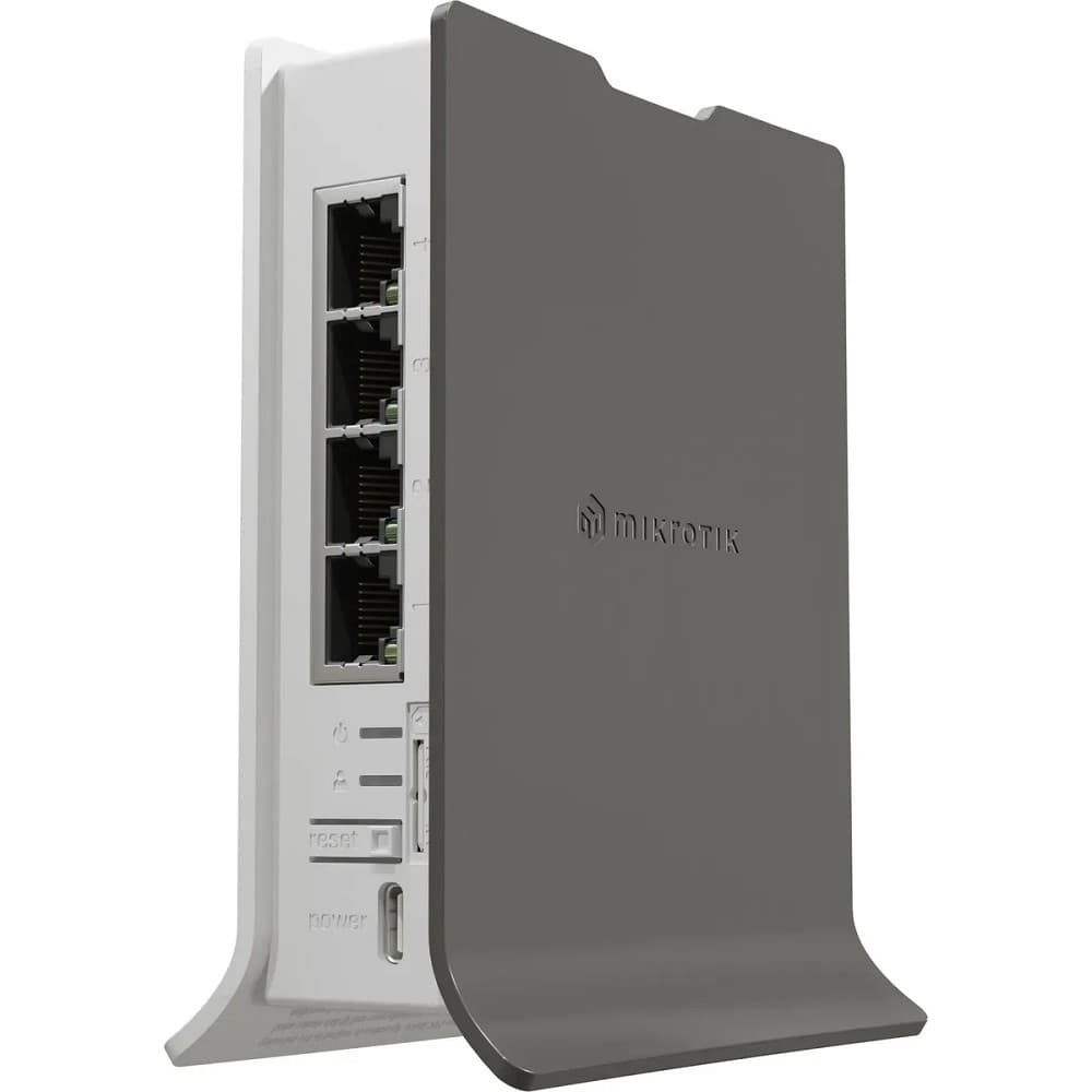 MikroTik hAP ax lite LTE6 L41G-2axD&FG621-EA Маршрутизатор + LTE6 модем, 4* 1Gbit RJ45, Micro sim slot